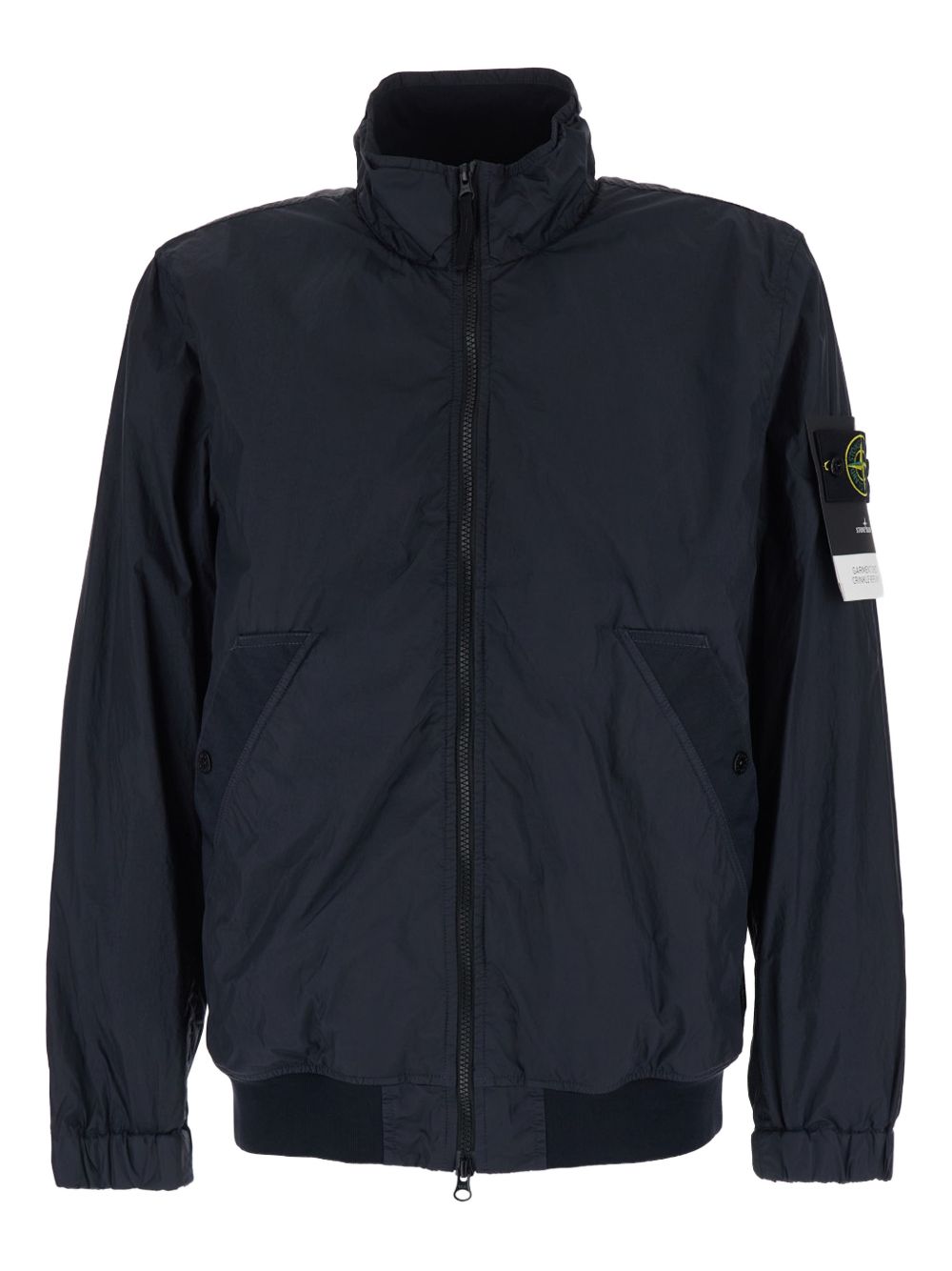 Zipped blouson jacket