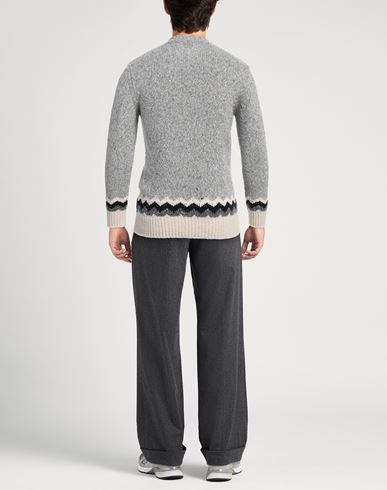 Man Sweater Grey Size L Wool, Cashmere, Elastane