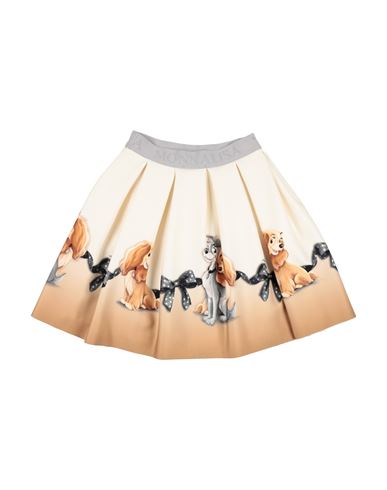 Kid Girl Kids' skirt Cream Size 12 Polyester, Elastane