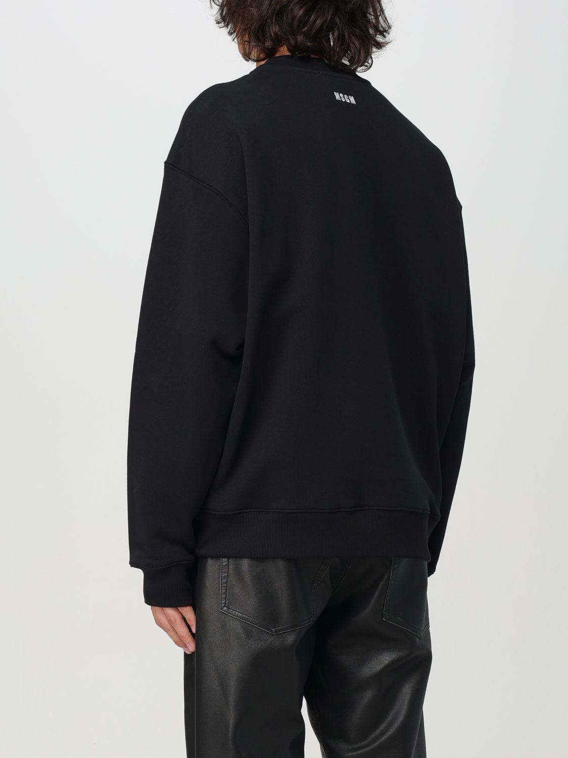 Logo patch sweatshirt - Black