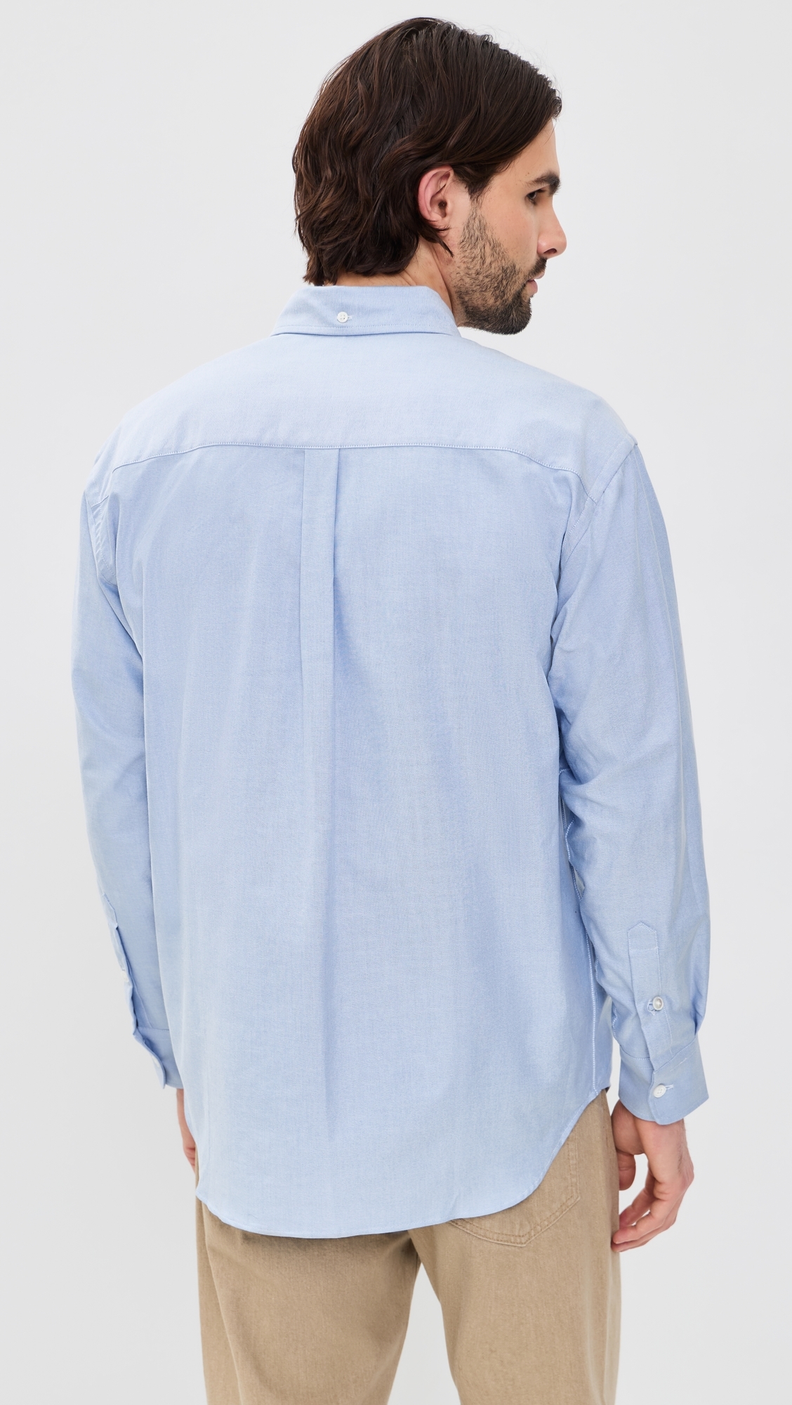 Logo Oxford Shirt Blue