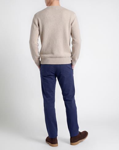 Man Sweater Beige Size XXL Lambswool