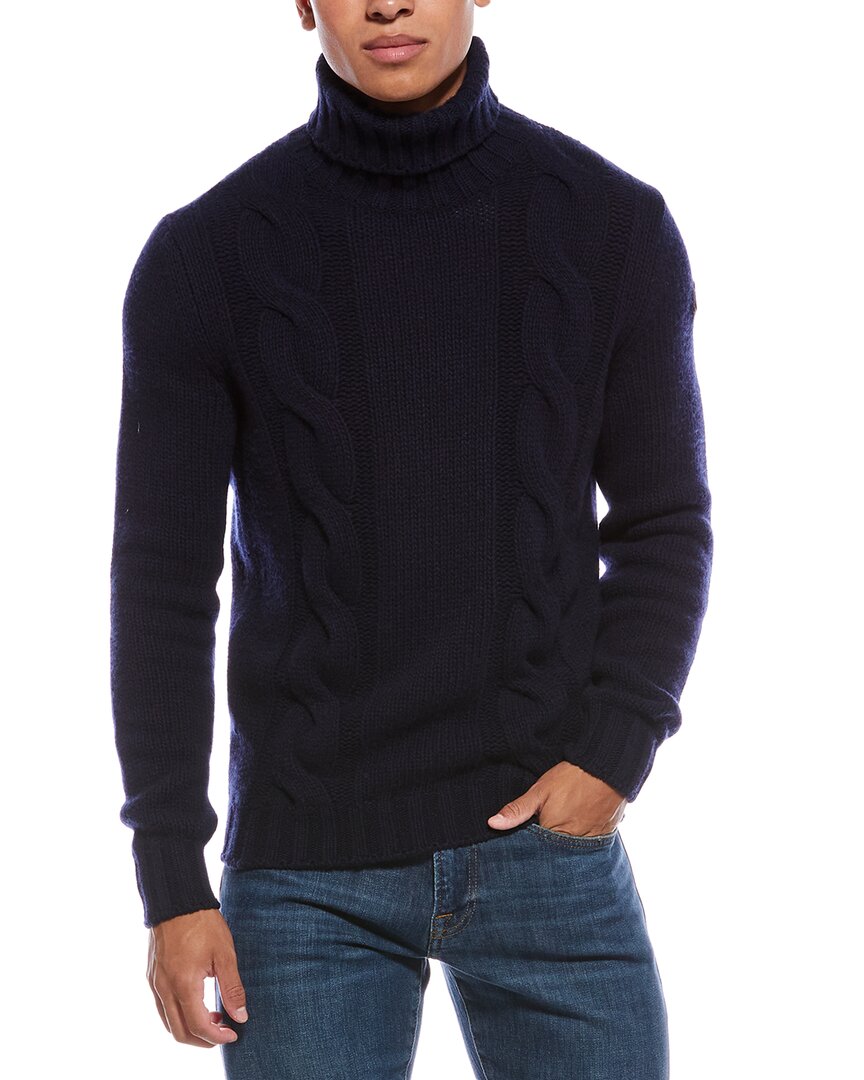 Wool & Cashmere-Blend Turtleneck Sweater
