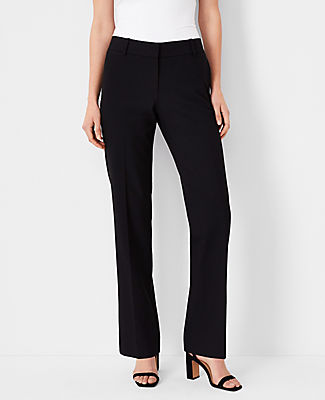 Ann Taylor The Straight Pant in Seasonless Stretch
