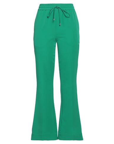 Herzensangelegenheit Woman Pants Green Size 12 Polyester, Elastane