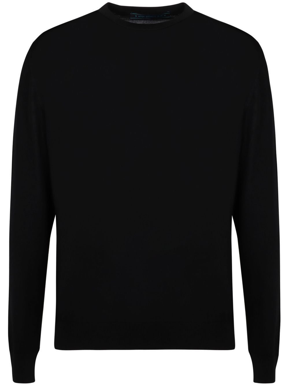 Kiton wool jumper - Black