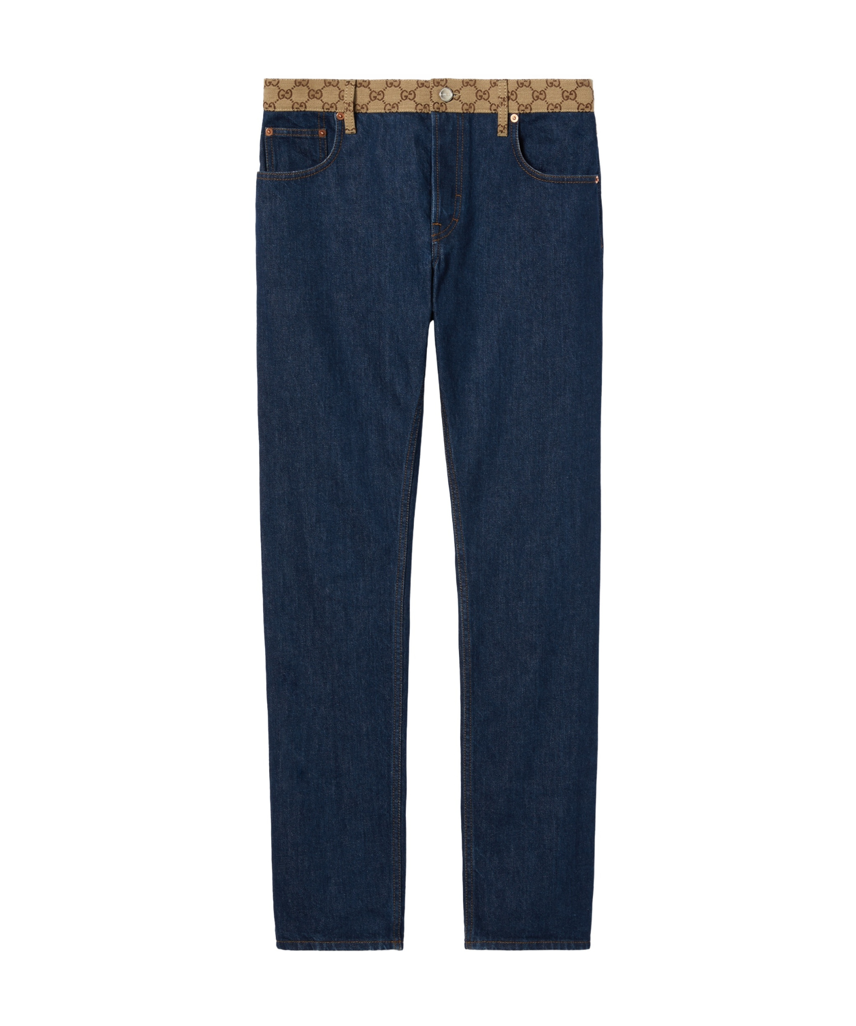 Tapered denim pant