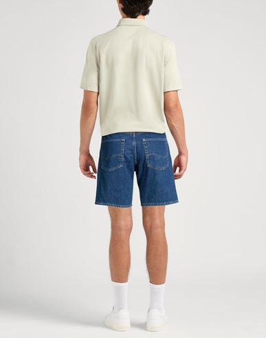 Man Denim shorts Blue Size S Cotton