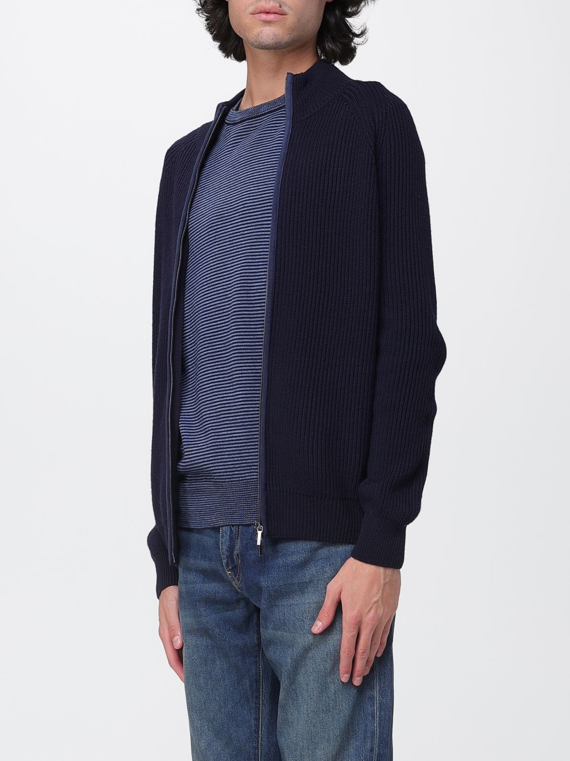 Sweater Men color Blue