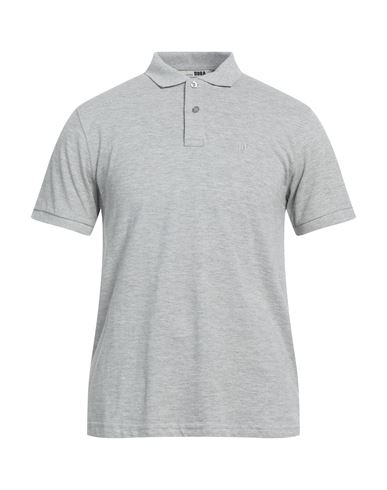 Man Polo shirt Light grey Size M Cotton