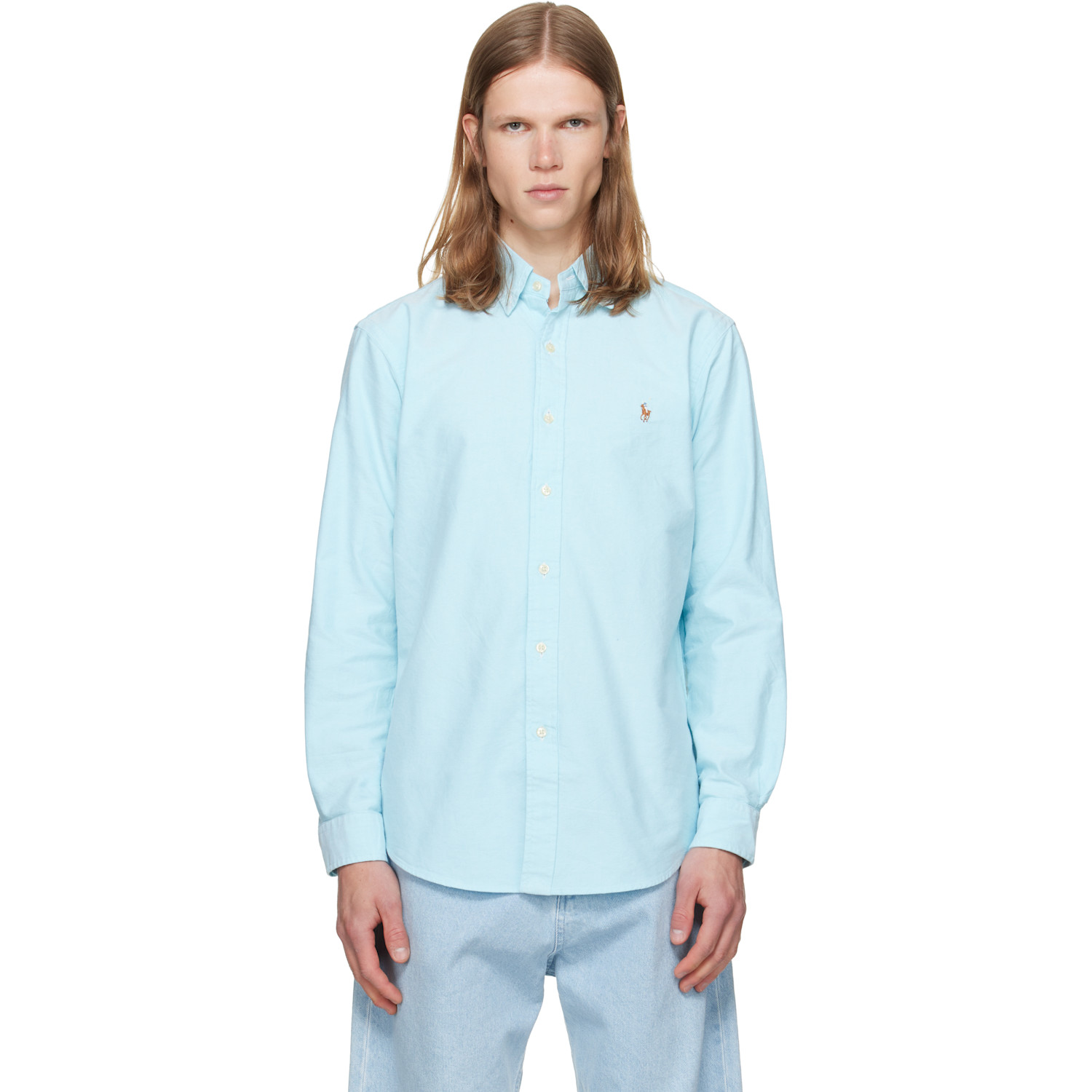 Blue 'The Iconic Oxford' Shirt