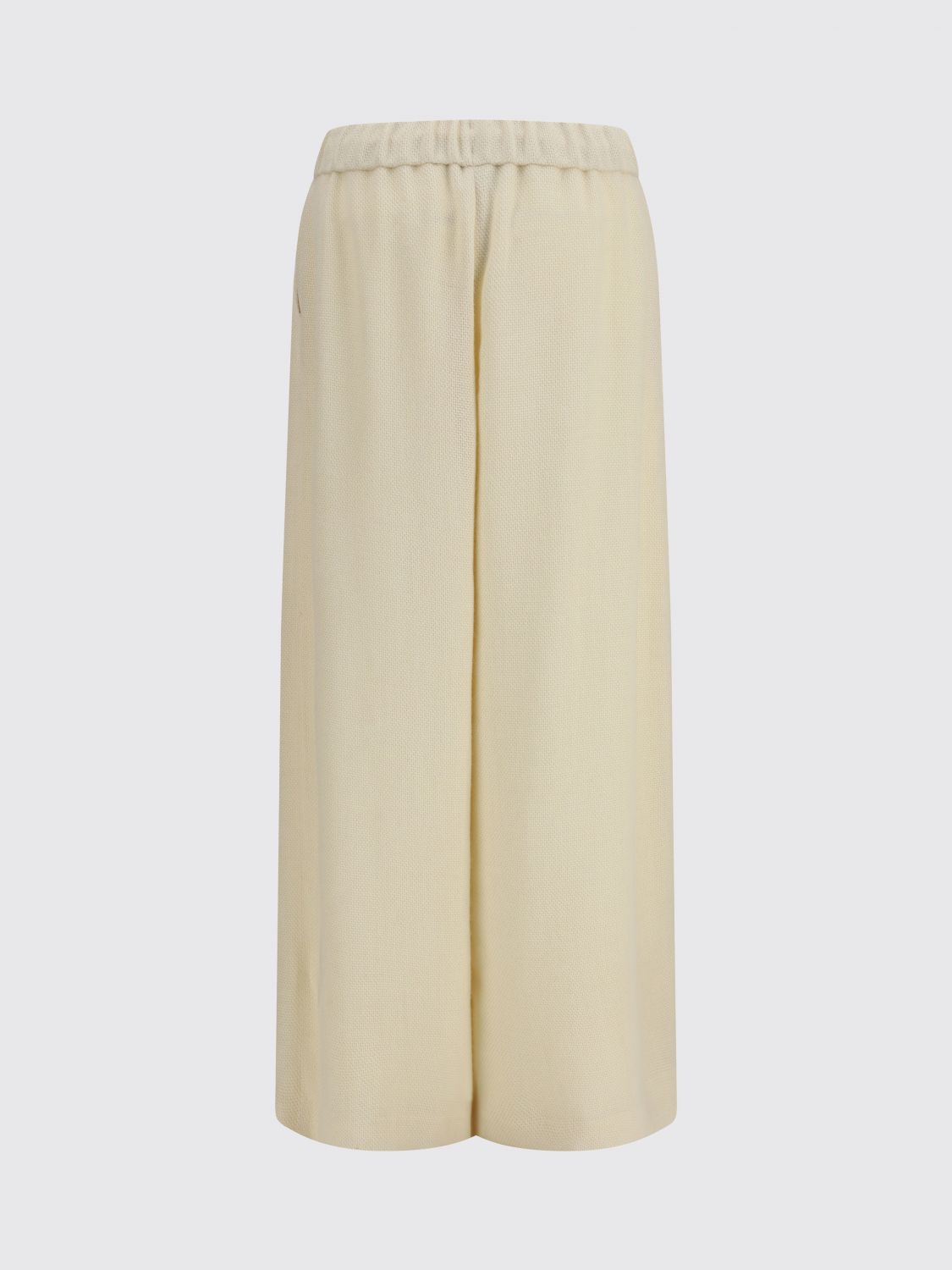Pants Woman color Ivory