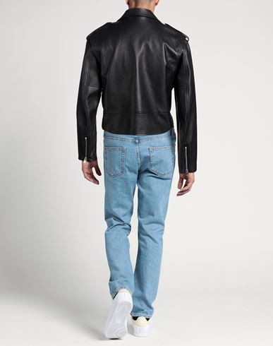 Man Jacket Black Size 36 Lambskin