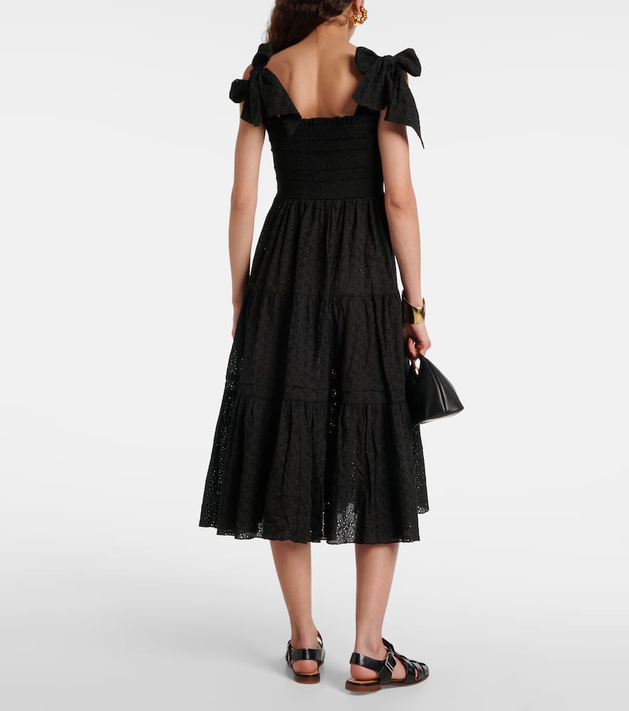 Triny cotton midi dress
