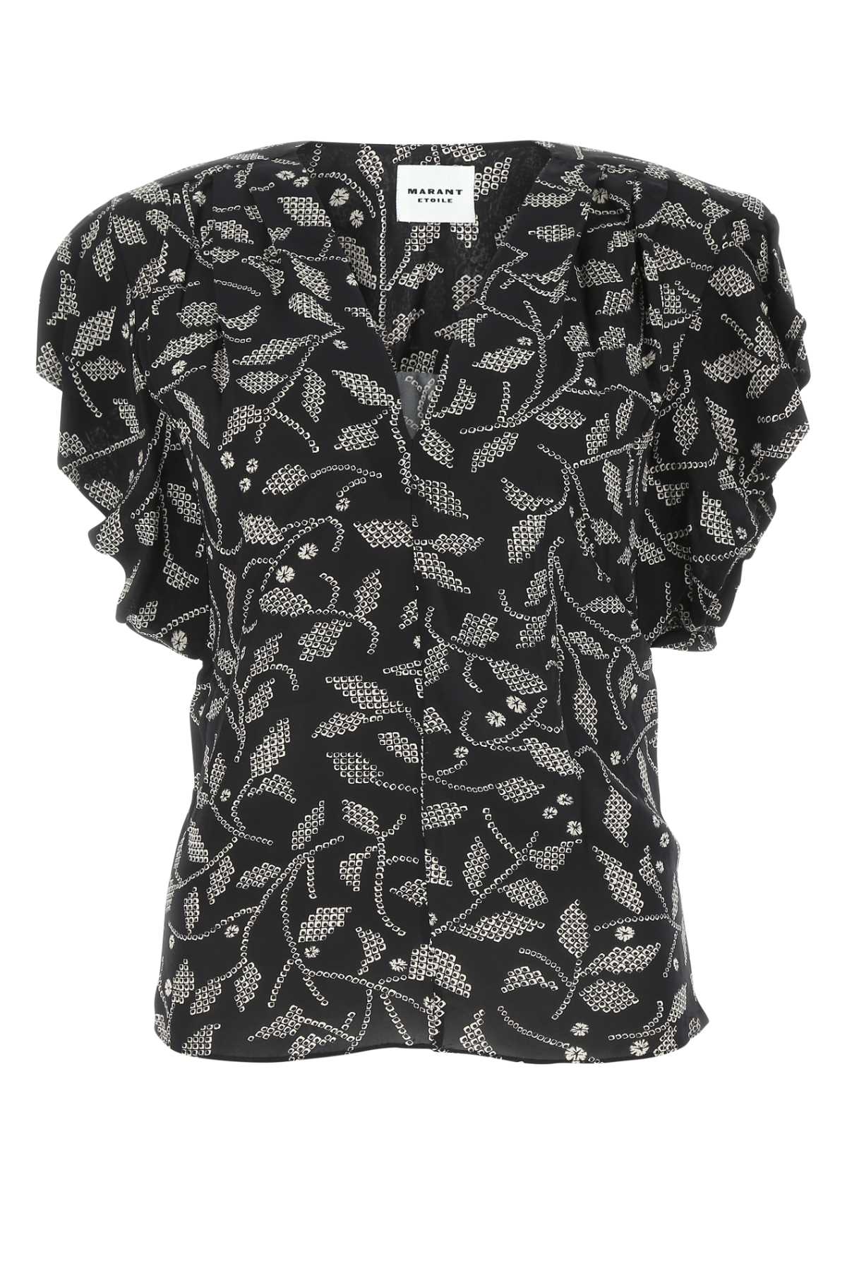 Printed Crepe Delocia Top