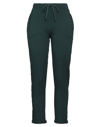 Woman Pants Emerald green