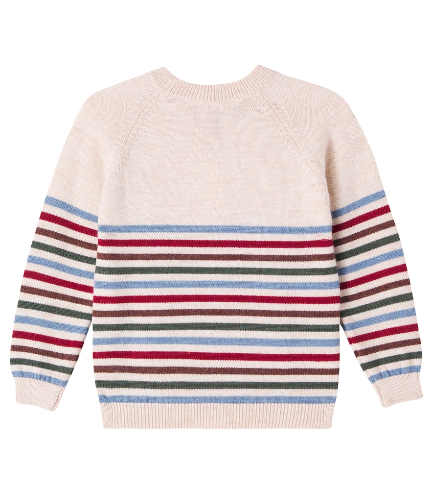 Curro striped wool sweatshirt