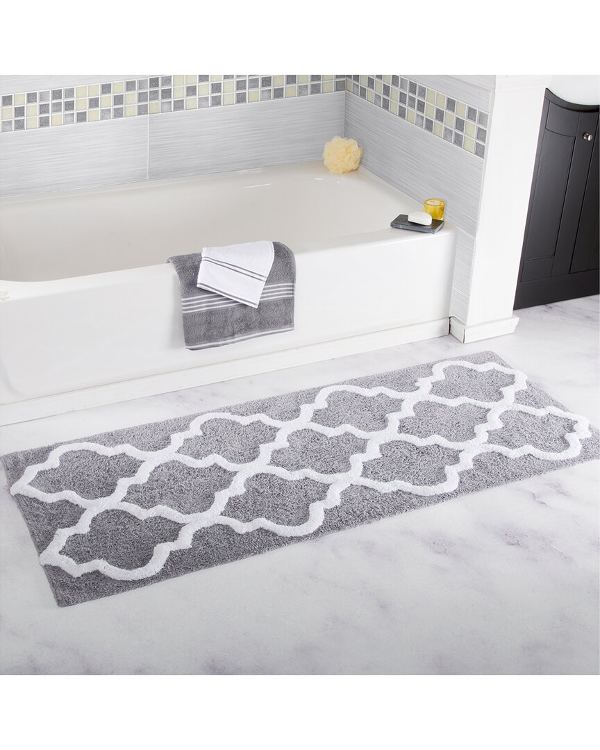 Cotton Extra Long Bath Mat