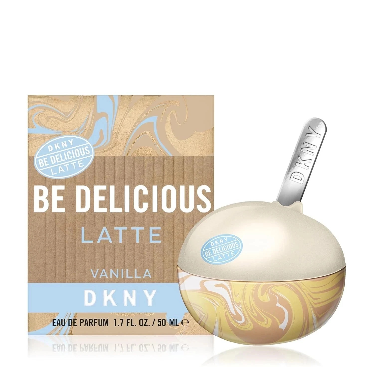 Ladies Dkny Be Delicious Latte Vanilla EDP Spray 1.7 oz Fragrances 085715962669