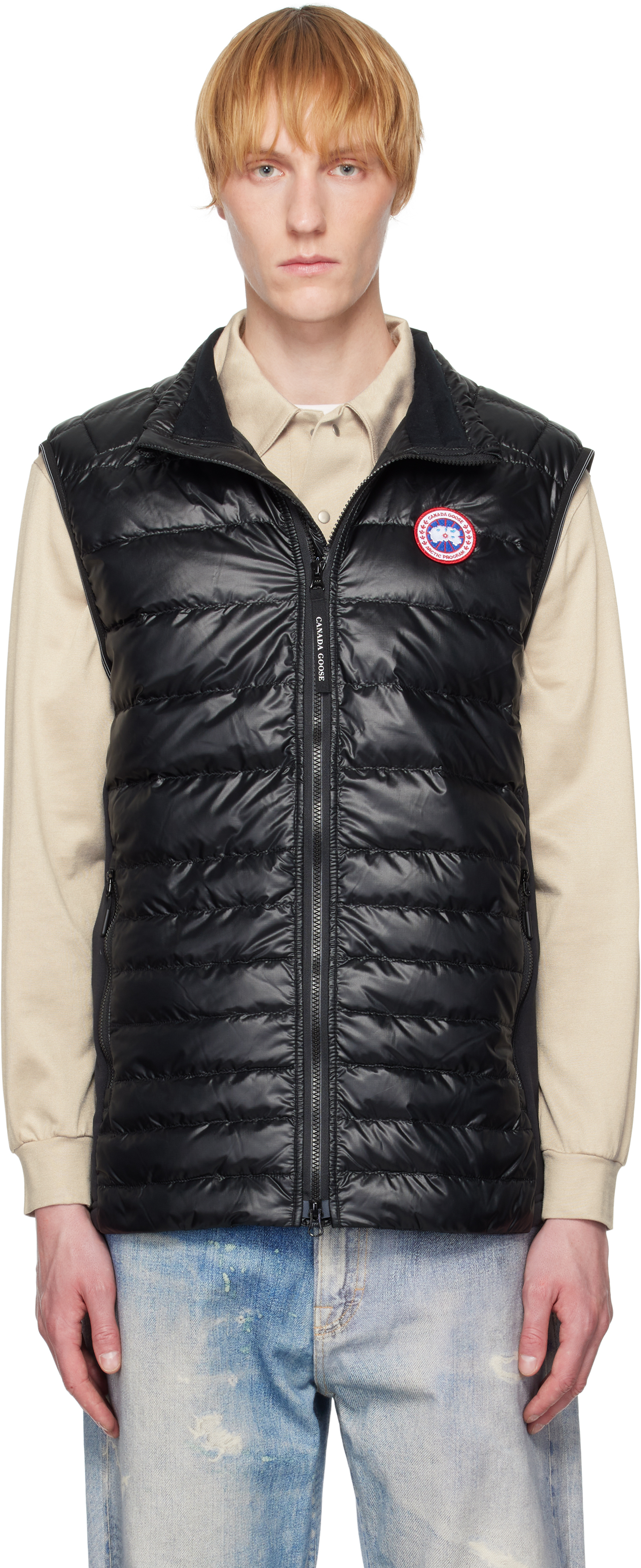 Black HyBridge Lite Down Vest