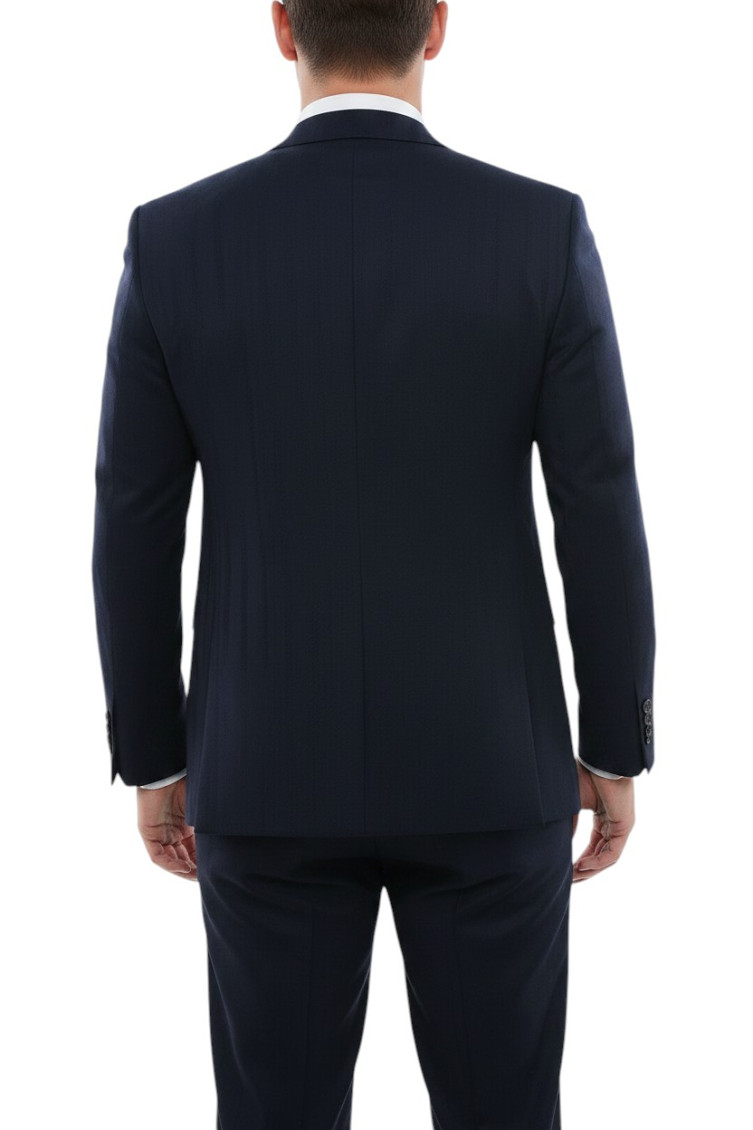 Shibori jacquard belted blazer - Black