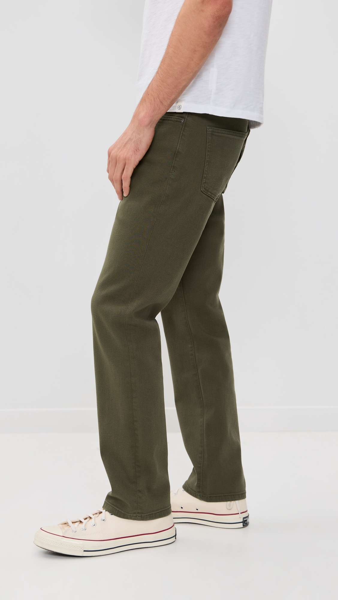 AMS Slim Jeans 32 Moss Green