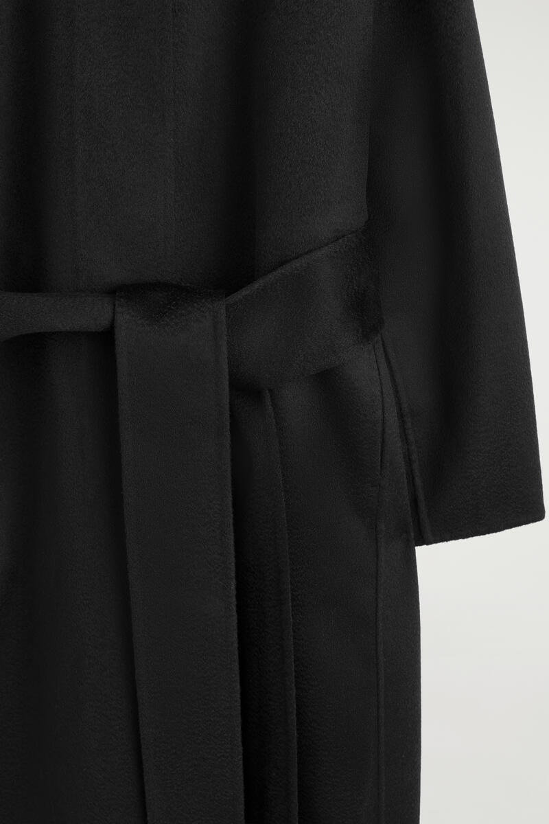 Belted Double-Faced Cashmere Coat