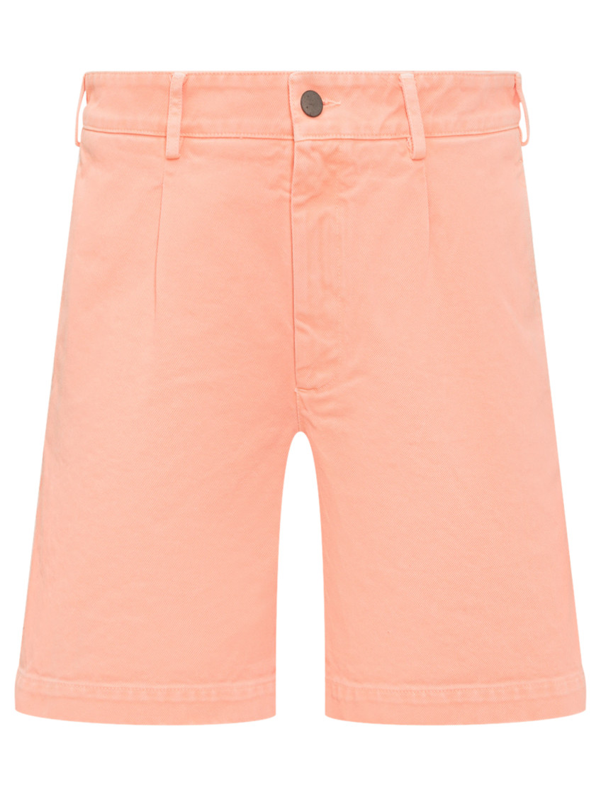 Coral Solid Shorts