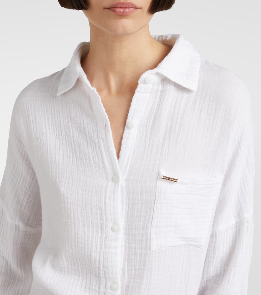 Sara cotton shirt dress
