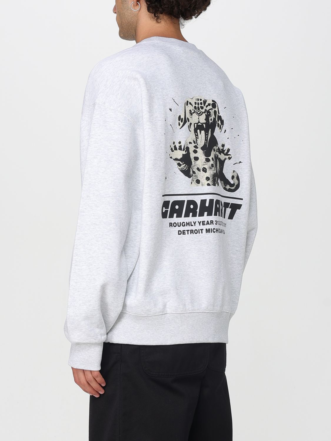 Sweatshirt Men color Grey