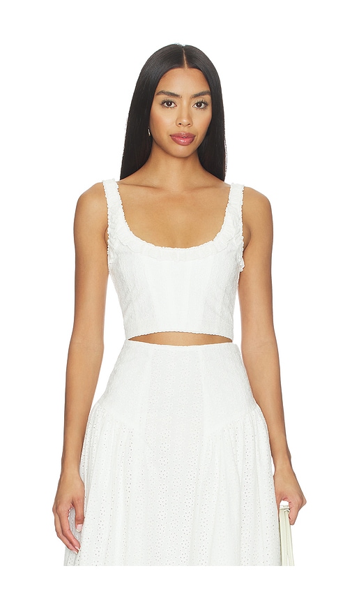 V. Chapman Ashton Top in White. 0. Also , 2