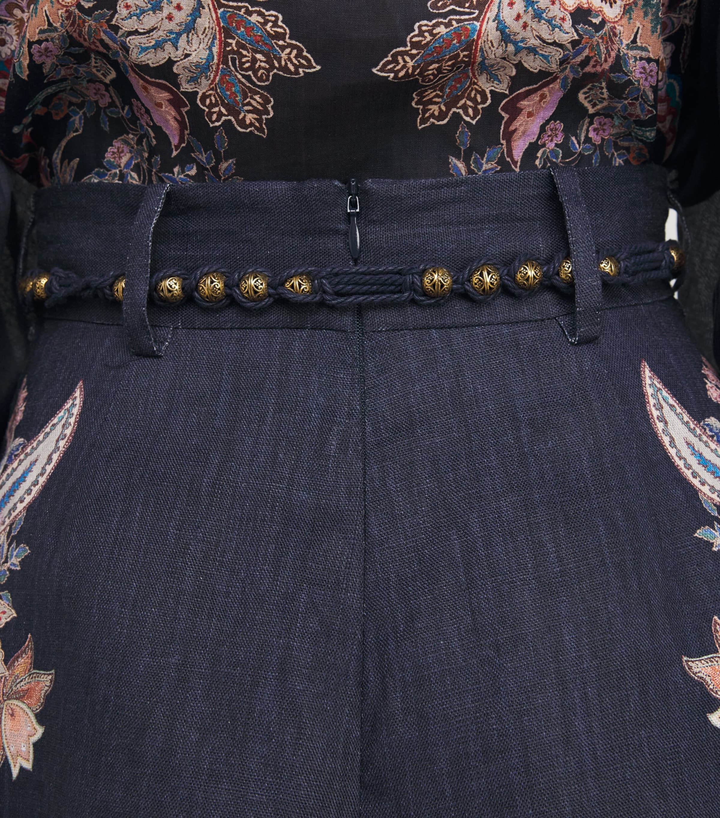 Zimmermann Linen Rhiannon Tuck Shorts