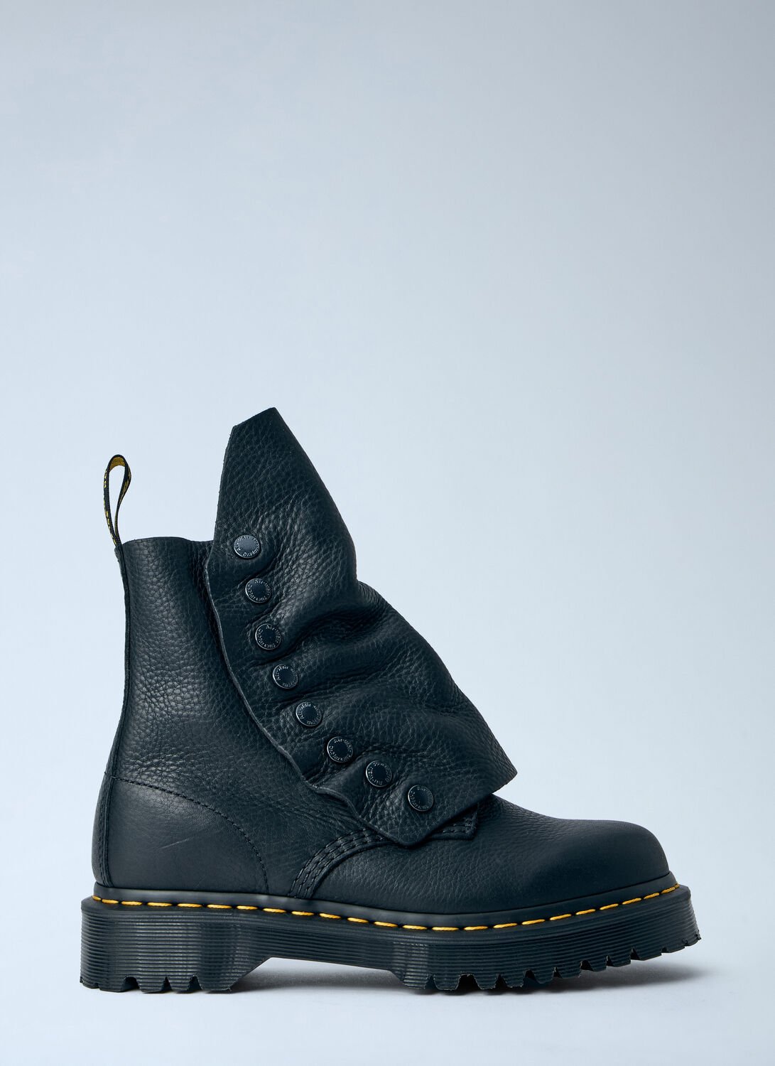 X Dr. Martens Dot Button Boots - Woman Boots Black Eu