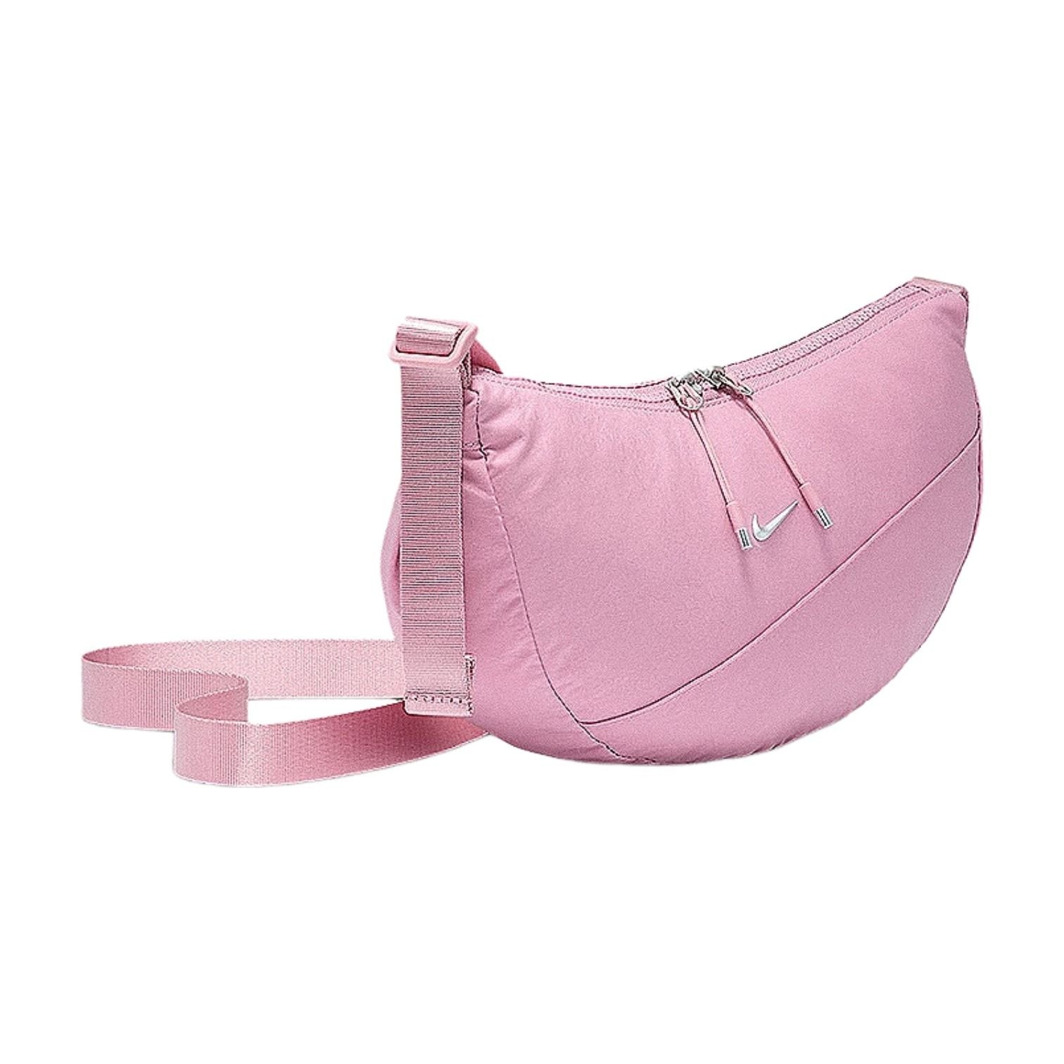 Aura Crescent Crossbody Bag 'Pink'