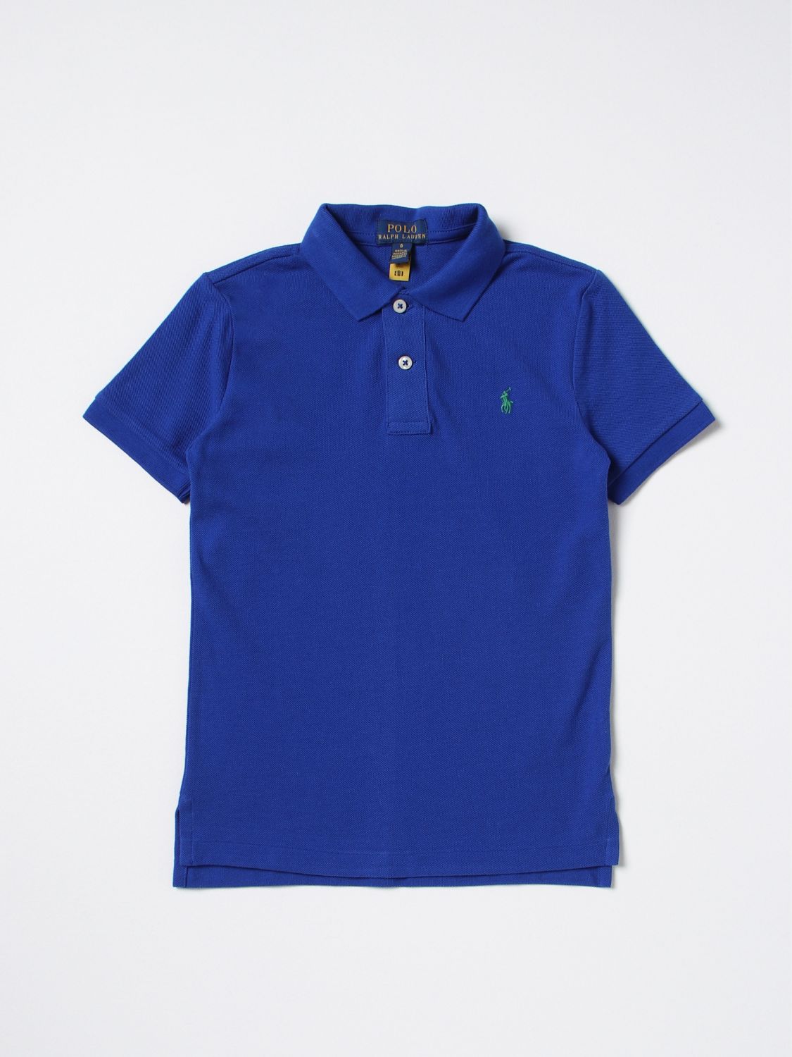 Polo Shirt Kids color Royal Blue