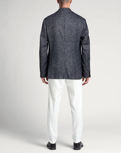 By Slowear Man Blazer Navy Size 42 Wool, Alpaca wool, Polyamide