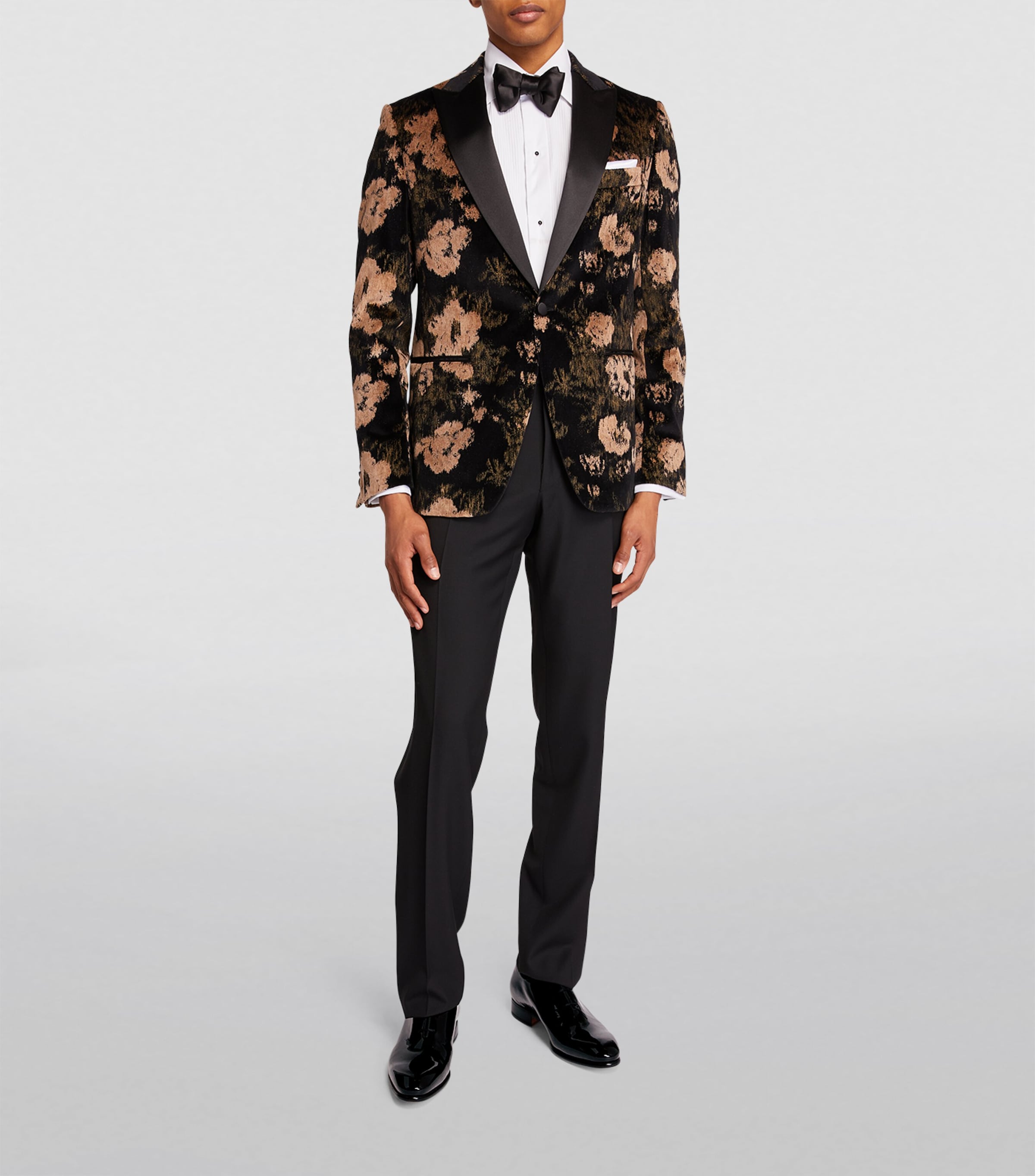 Patent Carter Wholecut Oxford Shoes