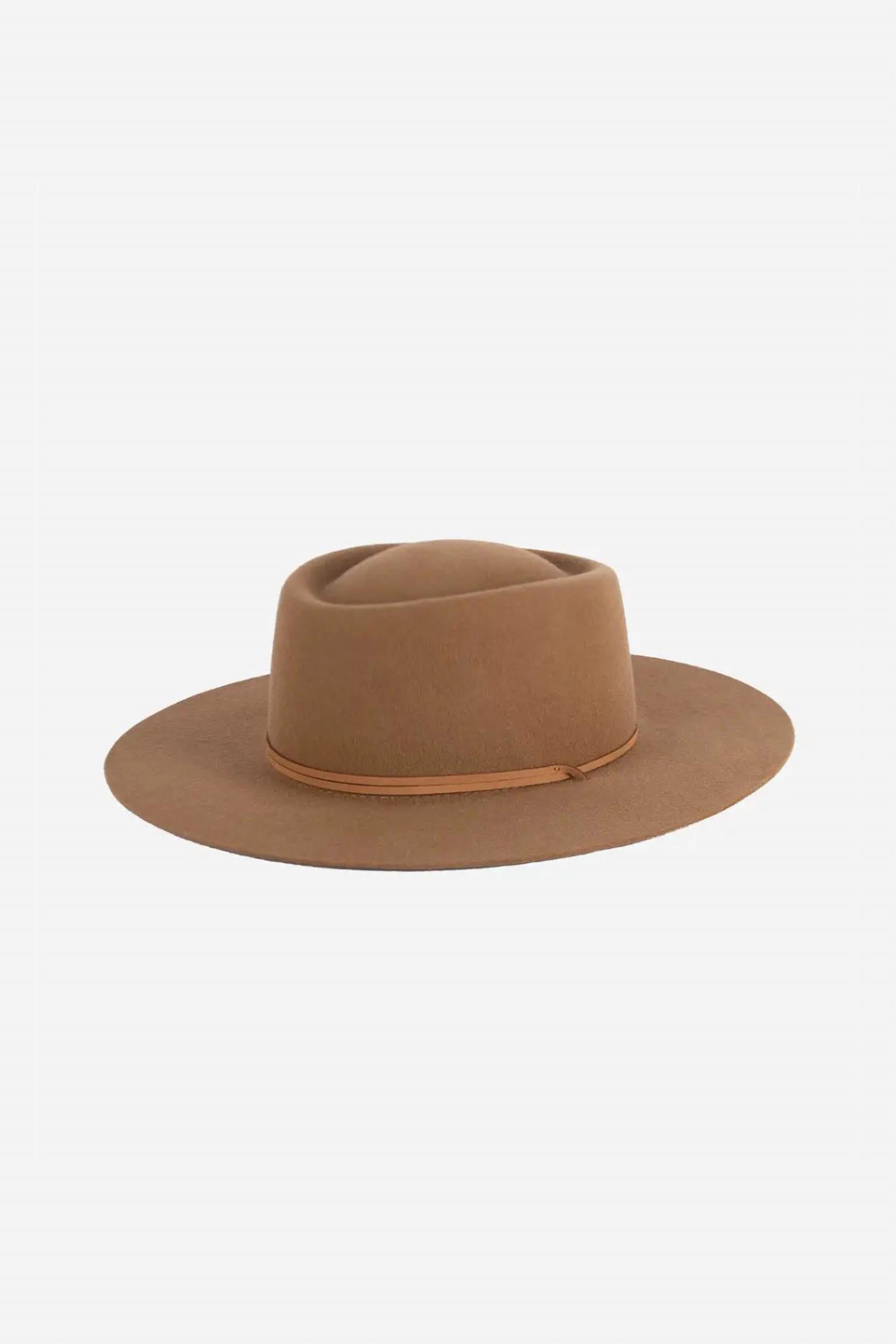 Women's Wren Telescope Crown Hat In Brown