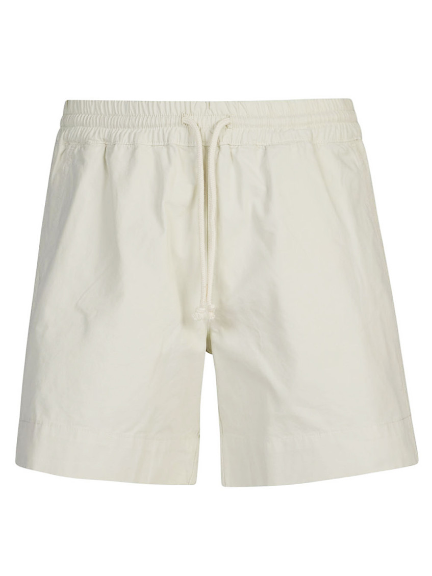 White Casual Shorts