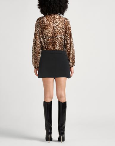 Courrèges Woman Mini skirt Black Size 4 Polyester, Acetate