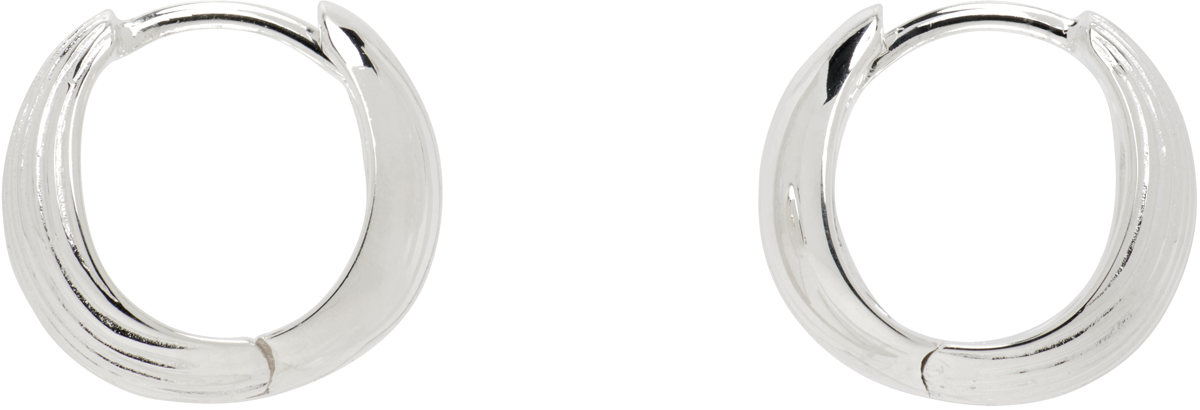 Reversible Hinged Hoop Earrings