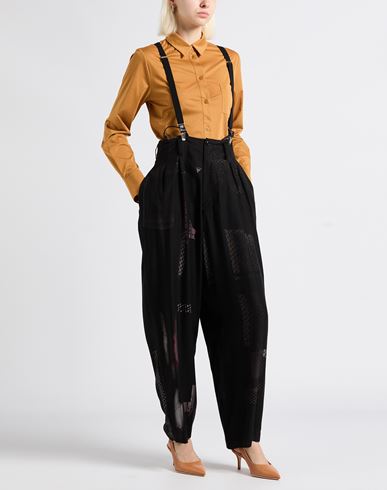 Woman Pants Black Size 2 Cupro