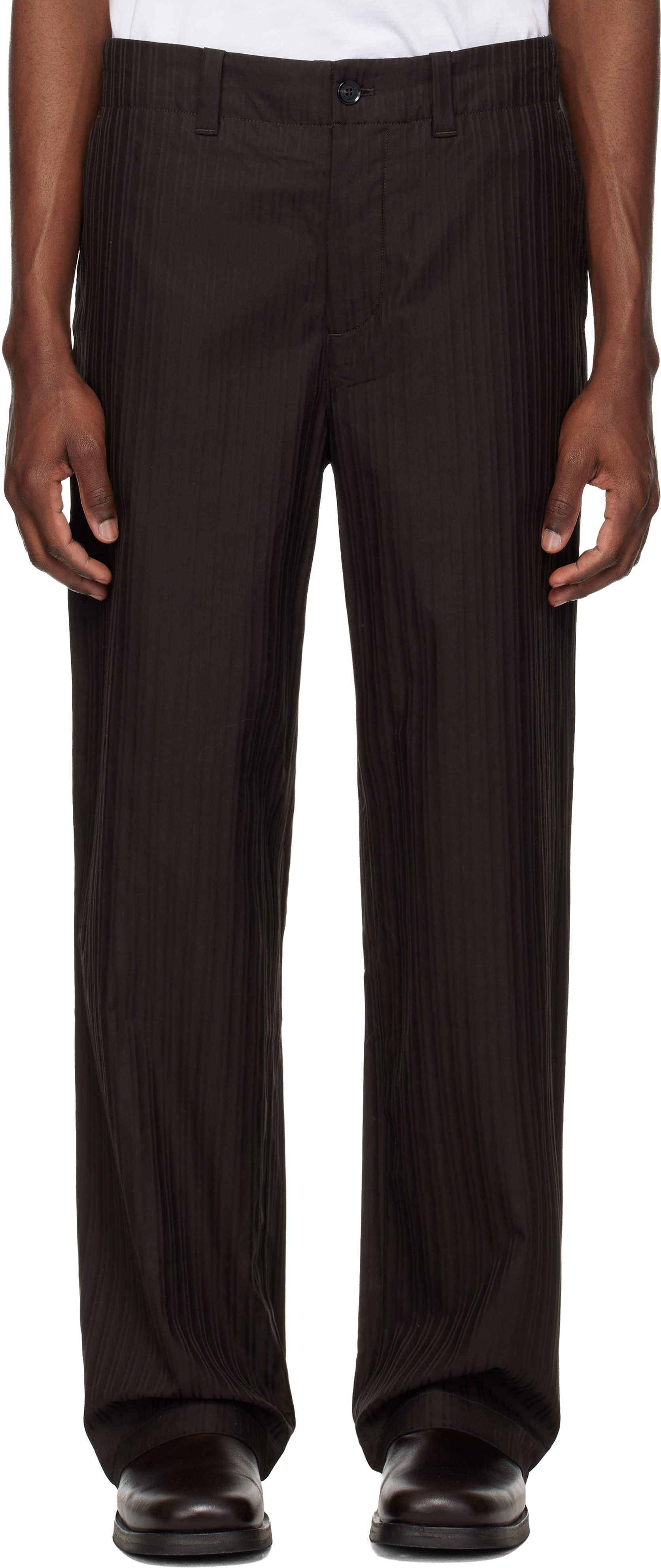 Brown Twill Trousers