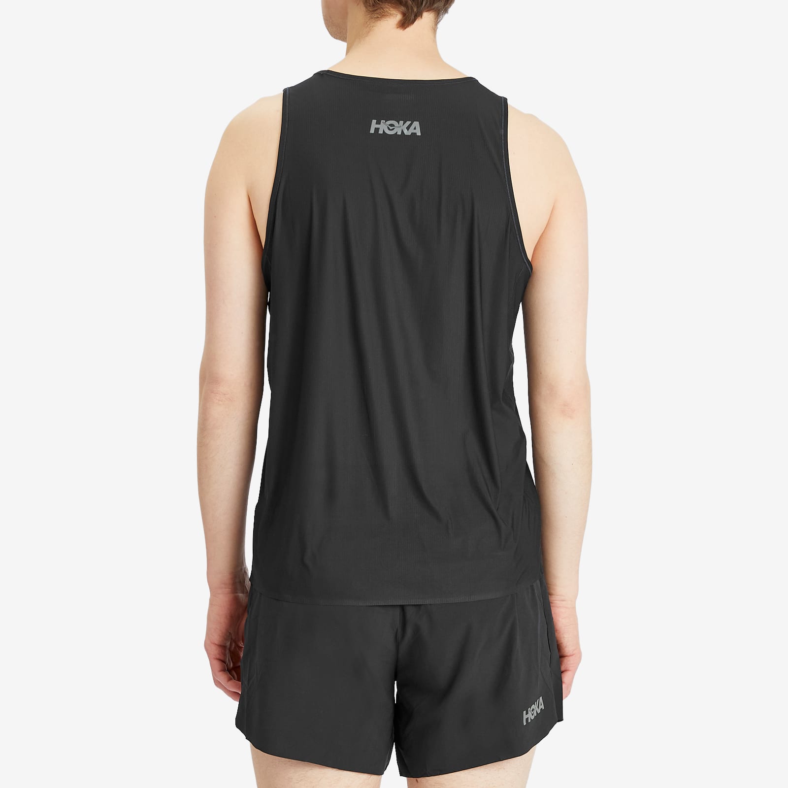 Men's Airolite Run Tank in Black