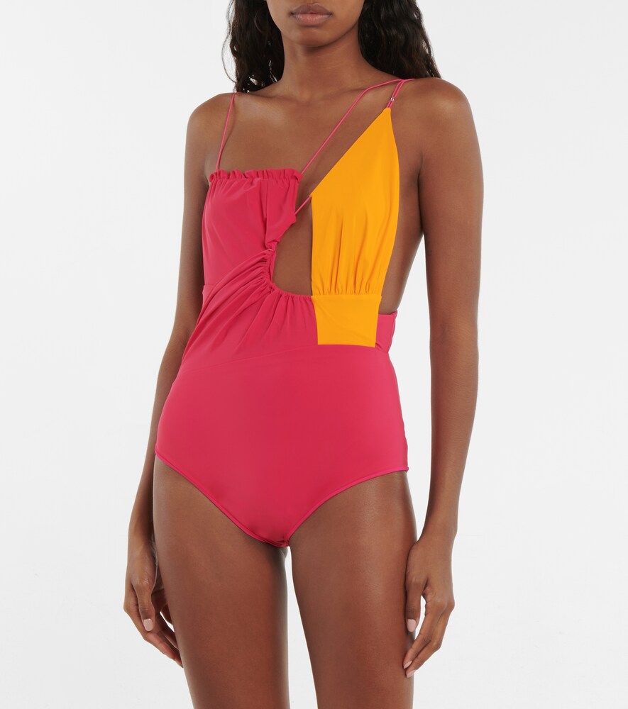 Exclusive to Mytheresa - Asymmetric swimsuit