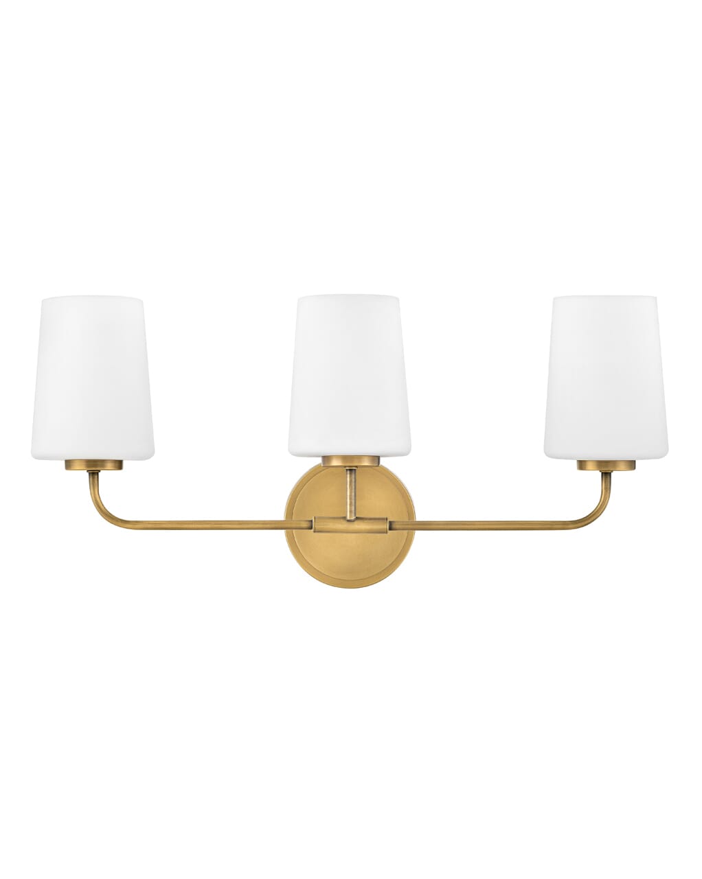 Kline 3-Light Bathroom Vanity Light in Heritage Bra