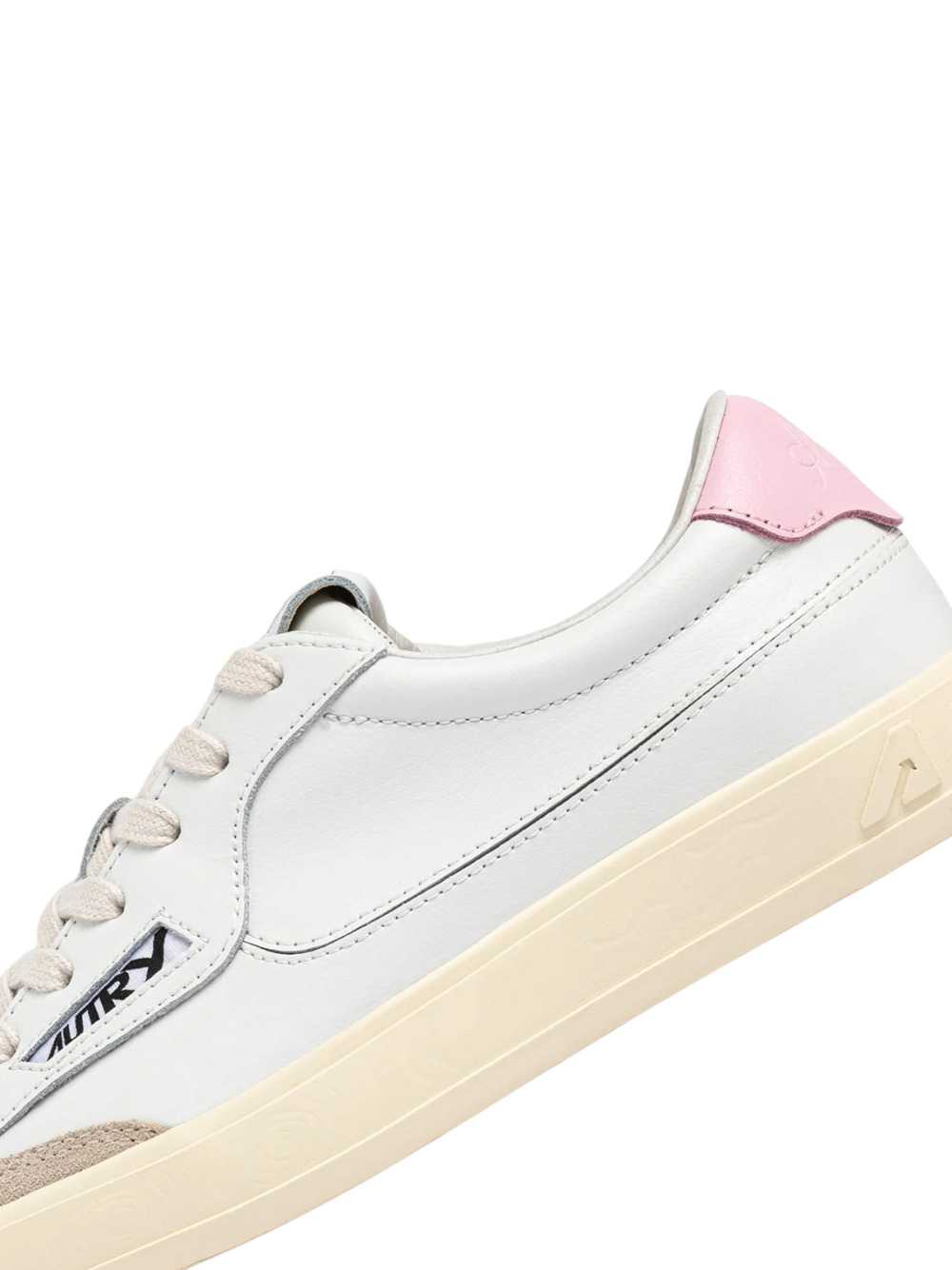 Autry Windscape Low White Leather And Fairy Tale Sneaker