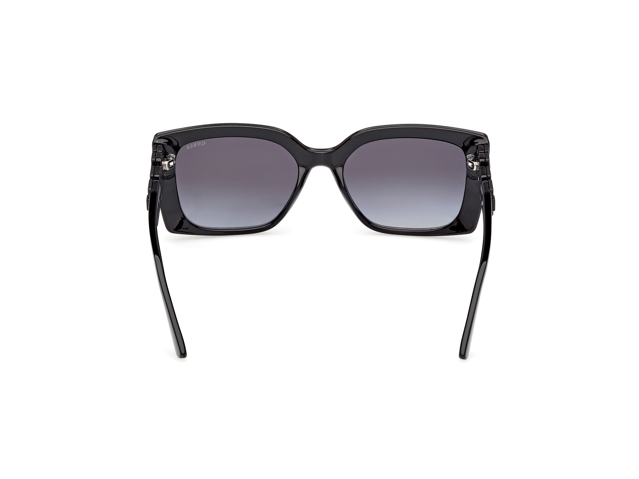 Guess Mujer Guess GU00265-H 01B Gafas de sol Inyectado Negro Fumar Cuadrada Norma