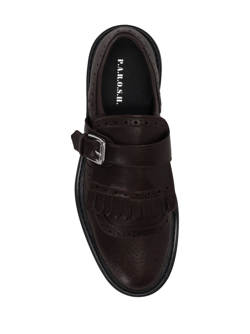 Dark Brown Leather Dress Shoes