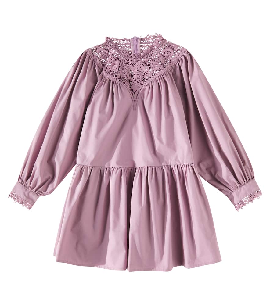 Petite Amalie Tiered tulle dress